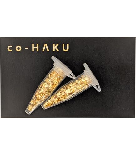 Amazon | 【食用金箔】 純金箔（荒粉） 0.3g (金粉) | 金粉 | 食紅